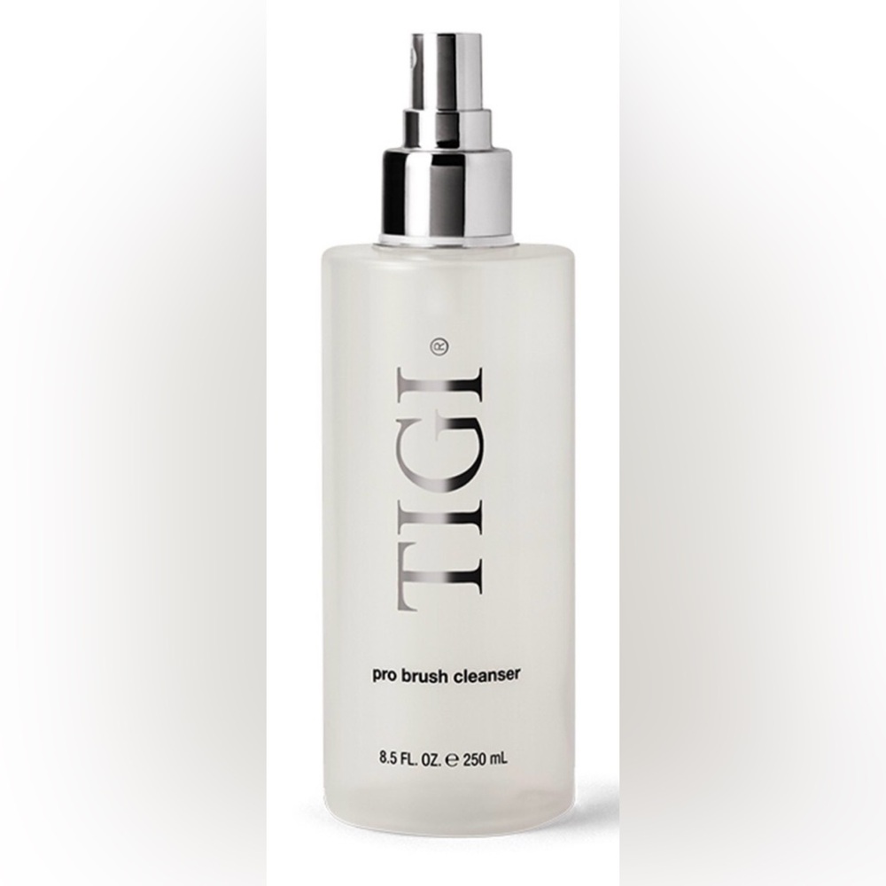 TIGI White Pro Brush Cleanser Bottle 8.5 oz